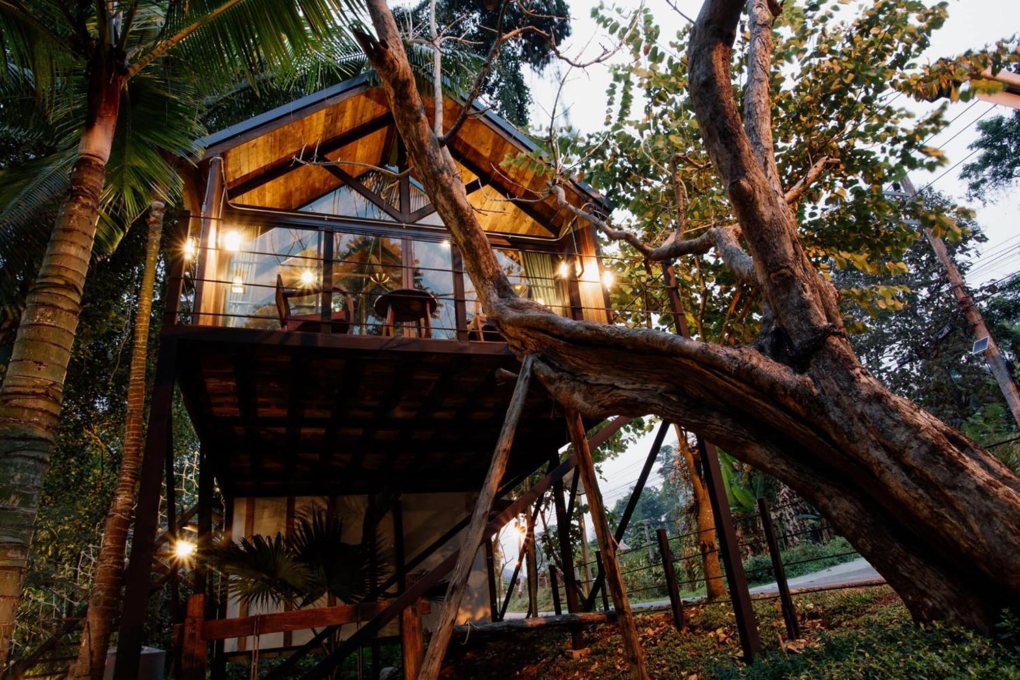 Villa Wilderness Treehouse à Doi Saket Extérieur photo